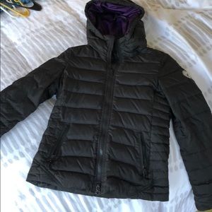 American Eagle real down jacket.